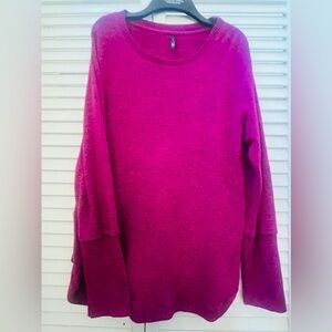 JW. STYLE Pink Knit Sweater
